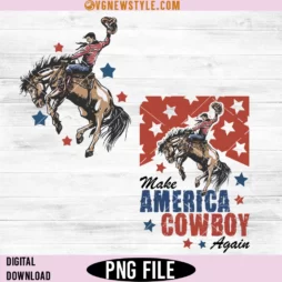 Make America Cowboy Again Png