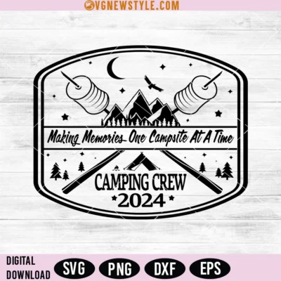 Making Memories One Campsite At a Time Svg