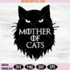 Mother of Cats Svg