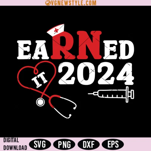 Nurse Graduation 2024 Svg