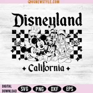 Retro Mouse And Friends Svg