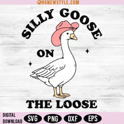 Silly goose on the loose Svg