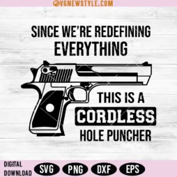 Cordless Hole Puncher SVG