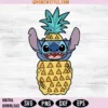 Stitch Pineapple Svg