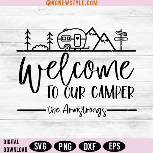 Welcome to our Camper Svg