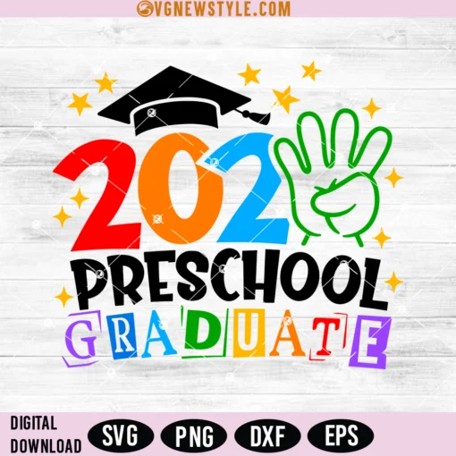 2024 Preschool Graduate Svg
