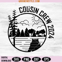 Cousin Crew or Cousin Camp 2024 Svg