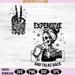 Expensive Difficult And Talks Back Svg Silhouette