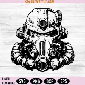 Fallout Mask Svg
