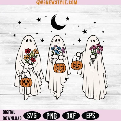 Halloween Ghost Svg