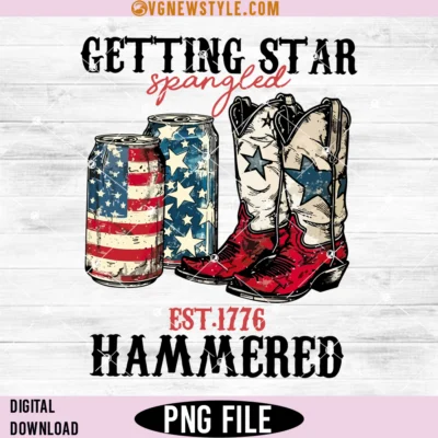 Getting Star Spangled Hammered Png