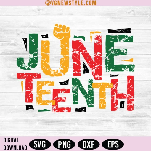 It's The Juneteenth For Me Svg Png