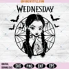Wednesday Addams SVG Png
