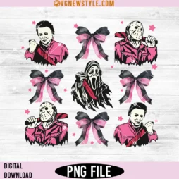 Pink Horror Halloween Png download