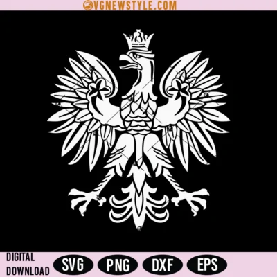 Polish Eagle Symbol Emblem Coat Of Arms Svg
