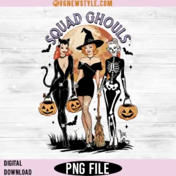 Squad ghouls Halloween Png