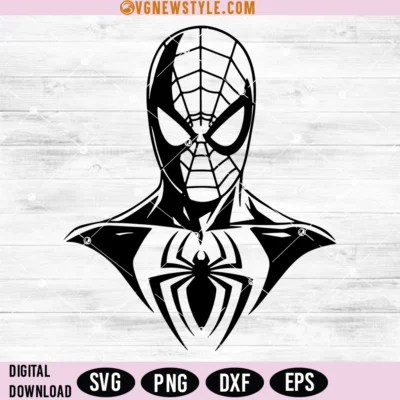 Spiderman Svg