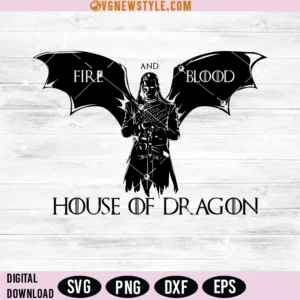 House of Dragon Svg, Dragon svg cut files, Png, Digital Downloads