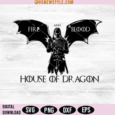 House of Dragon Svg