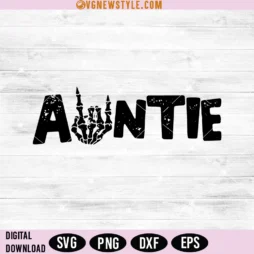 Auntie svg