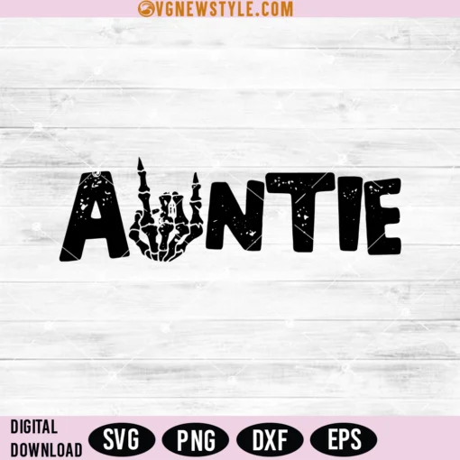 Auntie svg