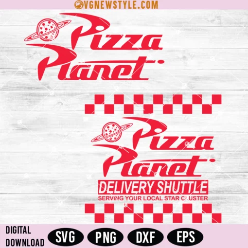 Pizza Planet Svg