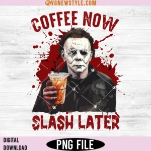 Coffee Now Slash Later Png