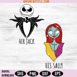 Her Jack And His Sally SVG