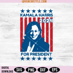 KAMALA HARRIS President Svg Png