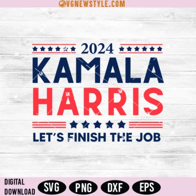 Kamala Harris 2024 Svg