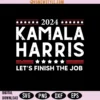 Kamala Harris 2024 Svg Png