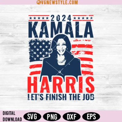 Kamala Harris President Svg