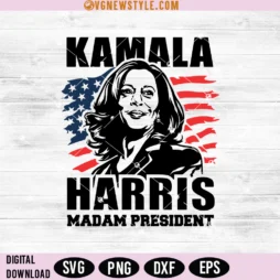 Kamala for President Svg