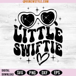 Little Swiftie Svg Png, swiftie fandom svg, DXF, EPS, Instant Download