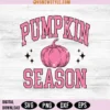 Pink Pumpkin Season Svg