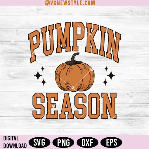 Pumpkin Season Svg Png