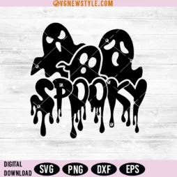 Ghosts Spooky SVG