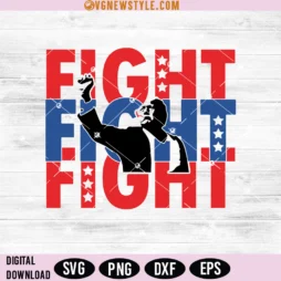 Trump Fight Svg