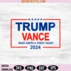 Trump Vance 2024 Svg