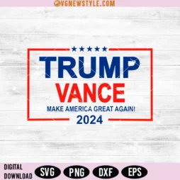 Trump Vance 2024 Svg