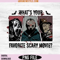 What's Your Favorite Scary Movie Png