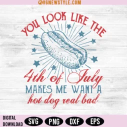 Makes Me Want A Hot Dog Real Bad Svg