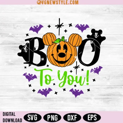 Boo to You Svg