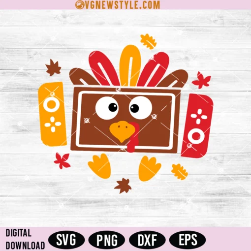 Boys Turkey Gaming Svg