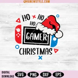 Christmas Gaming Svg