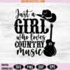 Country Music Svg Png