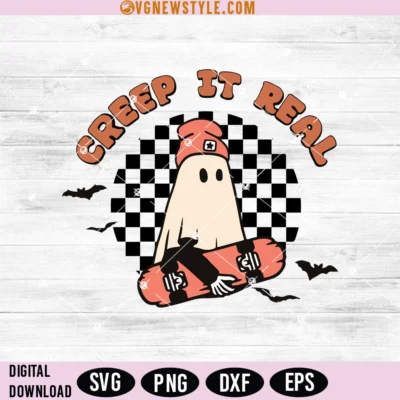 Creep It Real Halloween Svg Png