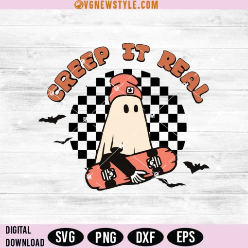 Creep It Real Halloween Svg Png