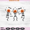 Dancing Pumpkin Head Svg Png