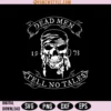 Dead Men Tell No Tales SVG Png